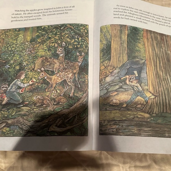 Johnny Appleseed- A tall tale retold and illustrated by Steven Kellogg - Picture 4 of 6